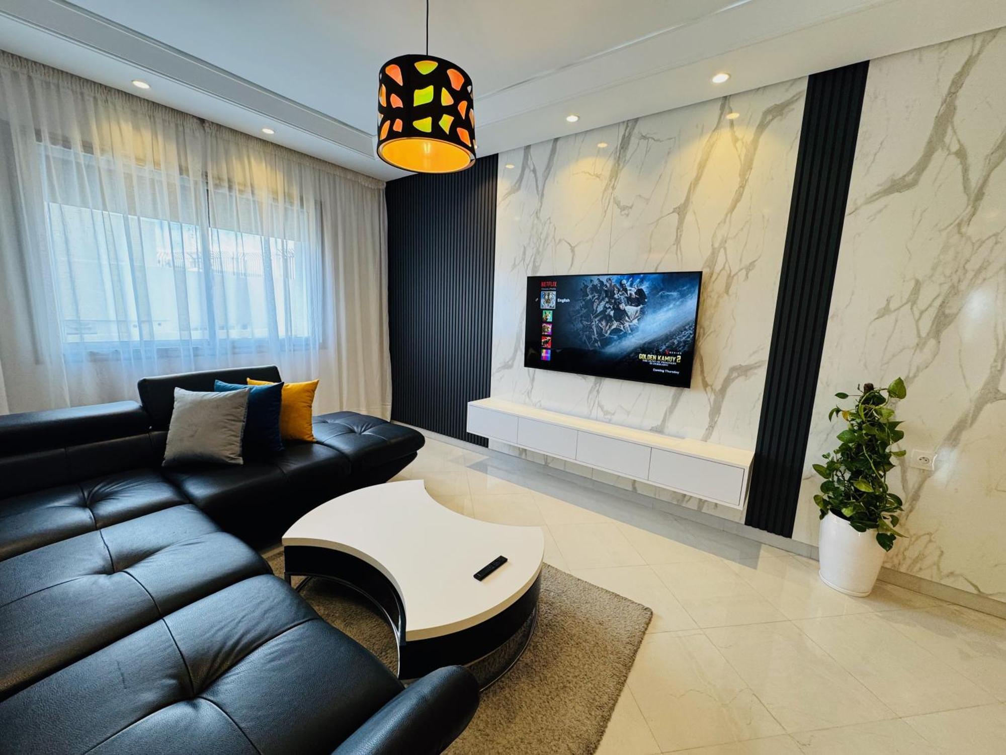 Modern Apartment In The Heart Of Tânger Exterior foto