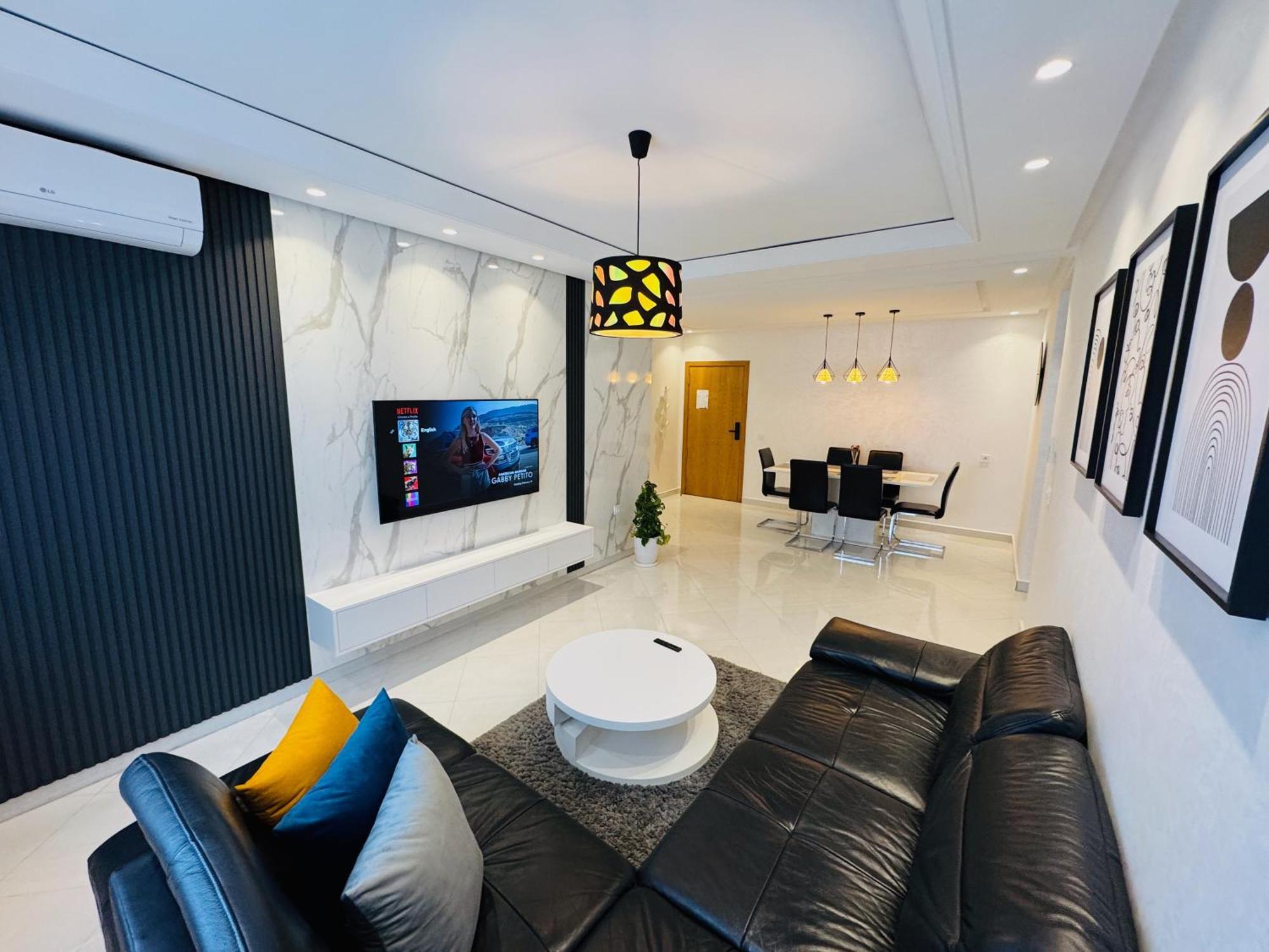 Modern Apartment In The Heart Of Tânger Exterior foto
